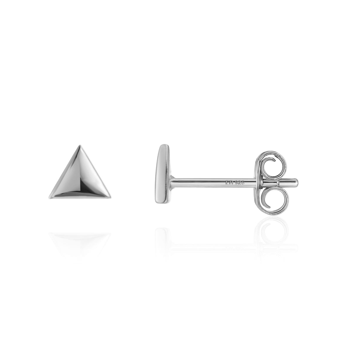 Minimalist Triangle Stud Earrings