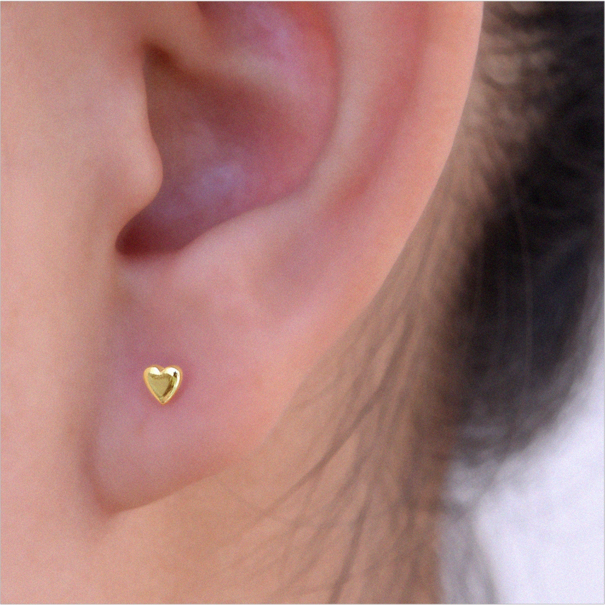 Heart Stud Earrings – Monday Monarch